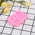 Rose Mold Flower Baking Silicone Cake Decorating Tool Pastry Fondant Sugarcraft Mould Chocolate Biscuits Cookies Kitchen Rose Silicone Fondant Mold Handmade Baking Tools