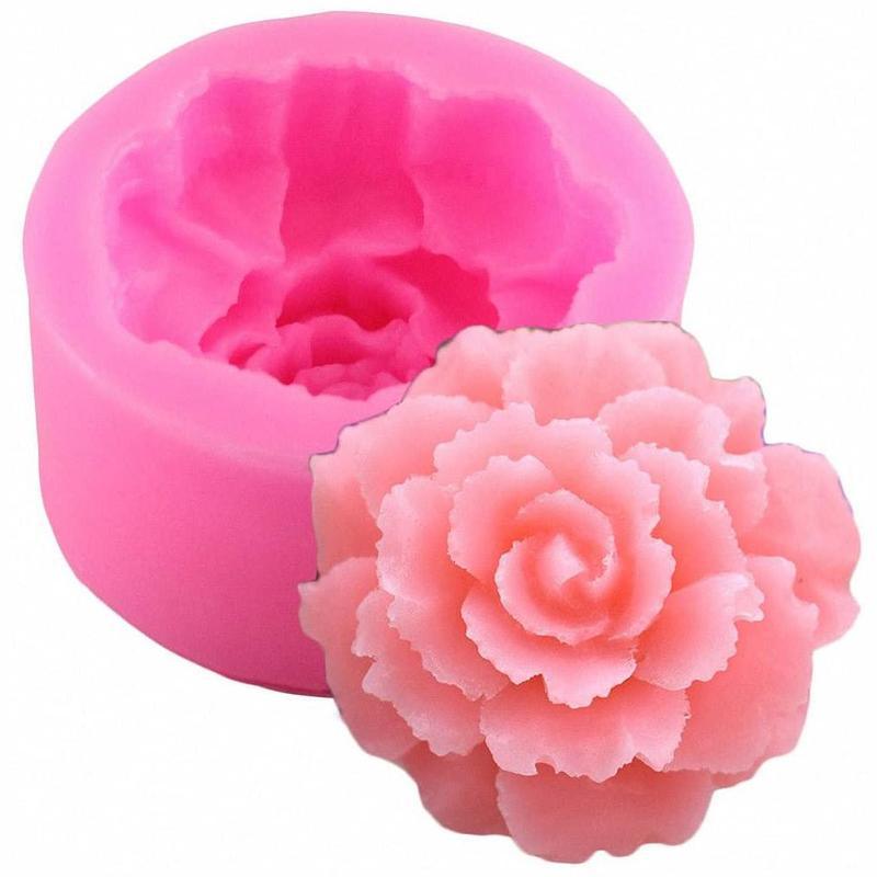 Rose Silicone Cake Mold 3D Flower Fondant Mold Cupcake Jelly Candy Chocolate Decoration Baking Tool Moulds Flower Bloom Rose Shape Silicone Fondant Soap - ALLURELATION - 544, Baking Cup, Baking Mold, Baking Tools, Cake Molds, Chocolate Mold, Cookie Molds, Cupcake, Decoration Molds, Decoration Tool, Donut Molds, Fondant Mold, Food Decoration, kitchen accessories, Kitchen Baking Accessories, Kitchen Baking Mold, kitchen baking tools, kitchen supplies, kitchen tool, Molds, Moulds, Silicone Molds - Stevvex.com