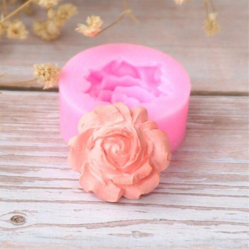 Rose Silicone Cake Mold 3D Flower Fondant Mold Cupcake Jelly Candy Chocolate Decoration Baking Tool Moulds Flower Bloom Rose Shape Silicone Fondant Soap - ALLURELATION - 544, Baking Cup, Baking Mold, Baking Tools, Cake Molds, Chocolate Mold, Cookie Molds, Cupcake, Decoration Molds, Decoration Tool, Donut Molds, Fondant Mold, Food Decoration, kitchen accessories, Kitchen Baking Accessories, Kitchen Baking Mold, kitchen baking tools, kitchen supplies, kitchen tool, Molds, Moulds, Silicone Molds - Stevvex.com