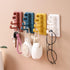 Rotating Hook Adhesive Creative Nordic Wall-mounted Bathroom Strong Hook Self Adhesive Kitchen Hanger Key Storage Home Organizer Domestic Suction Hooks Rotating Space Saving Hook Domestic Suction Hooks Rotating Space Saving Hook