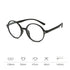 Round Frame Reading Glasses Stylish Anti Blue Light Eyeglasses Ultra Light Reading Glasses Portable Gift For Parents Unisex Stylish Eyeglasses Glasses Clear Lens Women Men Eyewear Anti Blue Light Glasses