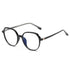 Round Frames Anti-Blue Light Optical Frame Glasses Eyewear Reading Glasses Blue Light Blocking Glasses Women And Men Retro Half Frame Anti Eyestrain Computer Gaming Glasses