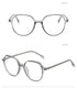 Round Frames Anti-Blue Light Optical Frame Glasses Eyewear Reading Glasses Blue Light Blocking Glasses Women And Men Retro Half Frame Anti Eyestrain Computer Gaming Glasses