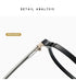 Round Frames Anti-Blue Light Optical Frame Glasses Eyewear Reading Glasses Blue Light Blocking Glasses Women And Men Retro Half Frame Anti Eyestrain Computer Gaming Glasses