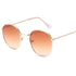 Round Style New Oval And Retro Shape  Sunglasses For Women New Elegant Design Eyewear For Women Men Small & New Round Glasses For Men & Women