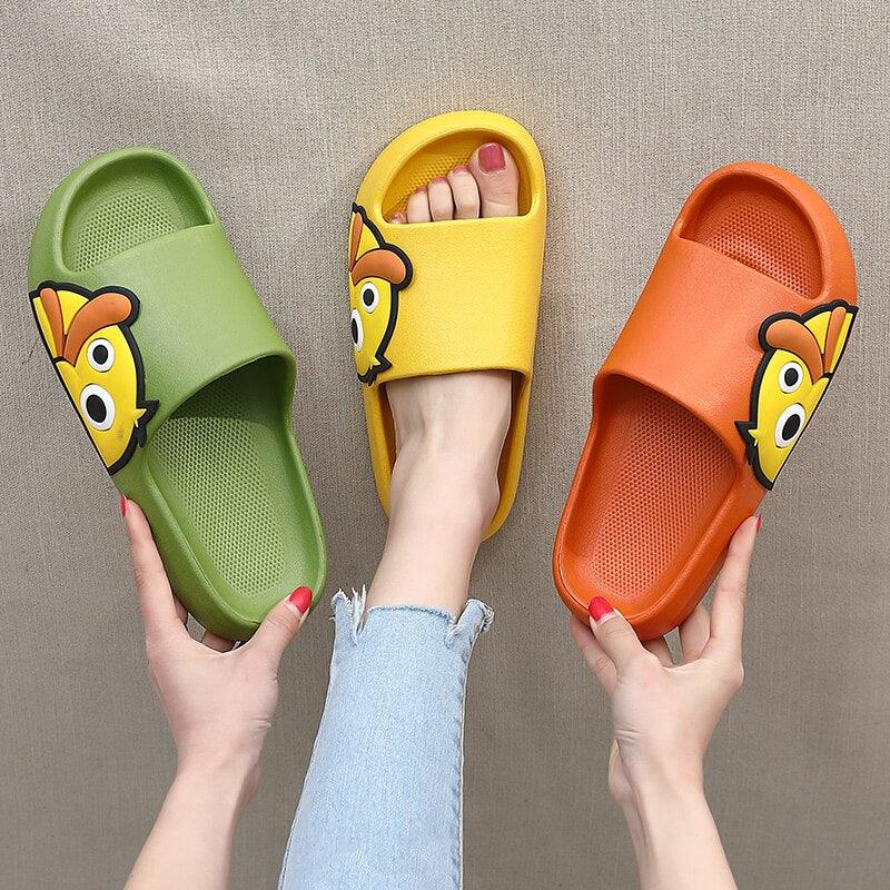 Rubber Beach Slides Waterproof Women Men's Slippers Sandals Cotoon Fur Thick Sole Winter Home Bath Shoes Memory Foam Bedroom Slippers Indoor Shoes Fuzzy Garden Waterproof Slippers