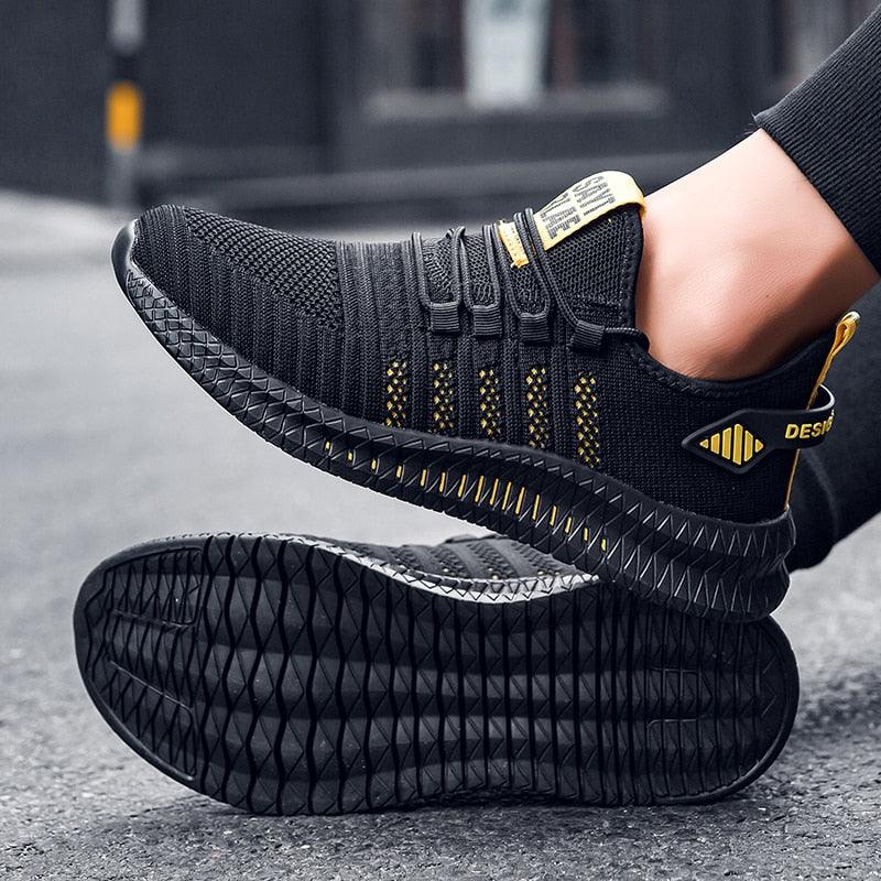 Running Lightweight Breathable Man's Sport Sneakers Comfortable Fashion Men Sneakers Non Slip Tennis Sport Athletic Walking Sneakers Modern Design For Mens