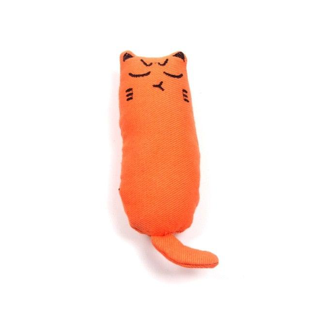 Rustle Sound Catnip Toy Cats Products for Pets Cute Cat Toys for Çat Teeth Grinding Cat Plush Thumb Pillow Pet Accessories Interactive Cat Toys Soft Cat Supplies Teething Chew Toy Motion Cat Toy Cat Nip Stuff Pet Toys