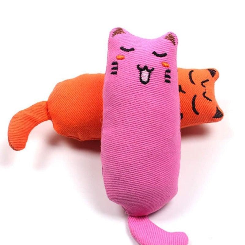 Rustle Sound Catnip Toy Cats Products for Pets Cute Cat Toys for Çat Teeth Grinding Cat Plush Thumb Pillow Pet Accessories Interactive Cat Toys Soft Cat Supplies Teething Chew Toy Motion Cat Toy Cat Nip Stuff Pet Toys