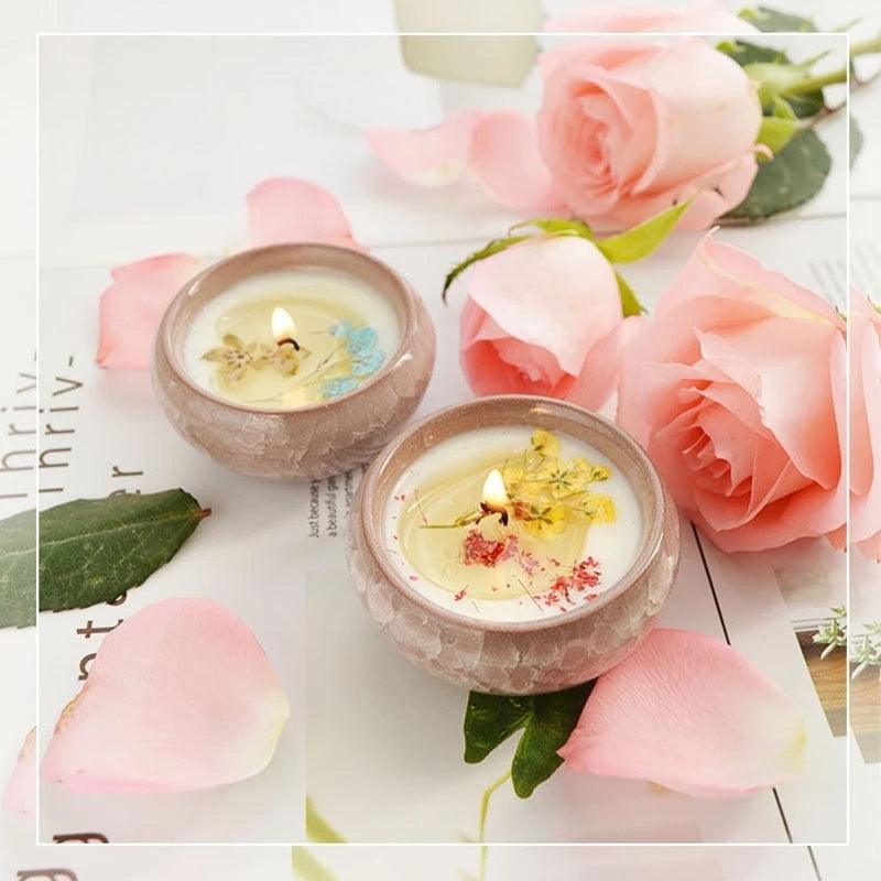 Scented Candles Gifts Set For Women Candles Aromatherapy Candles For Home Scented Small Soy Jar Candles Set Birthday Gifts for Her Thanksgiving Gifts Christmas Present Fragrance Candles For Bath Yoga Christmas Valentine's Day Birthday Party Gifts