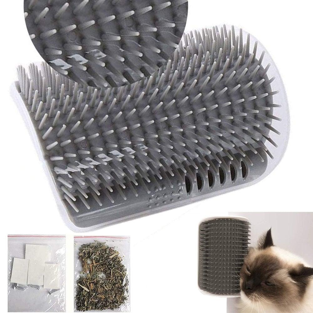 Self Groomer Cat Brush Angle Cat Massager Cat Accessories Self-raising Beautician Massage Comb Cat Toy Cat Supplies Teasing Cat Self Groomer Cat Brush Interactive Cat Toy - STEVVEX Pet - 126, animal toys, cat brush, cat playing toy, cat self grommer brush, cat soft brush, cat soft toy, cat toy, cat toys, cats, cats tools, Cats Toys Fun, funny playing cats toys, kitten fun tool, kitten playing toys, kitten toys - Stevvex.com