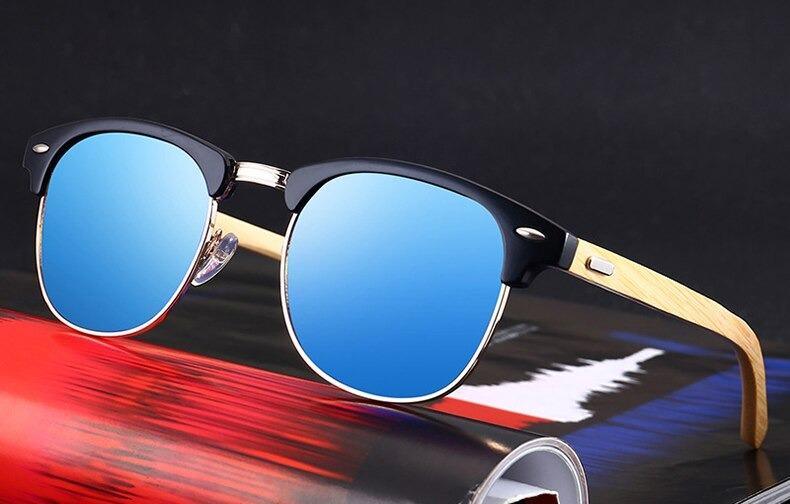 Semi Rimless Frame Driving Sunglasses Men Black Business Design Sun Glasses Stylish Cool Polarized Sunglasses For Men  Retro Frame New Driving Sunglasses Outdoor Round Shaped Elegant Shades  Comfortable Eyewear