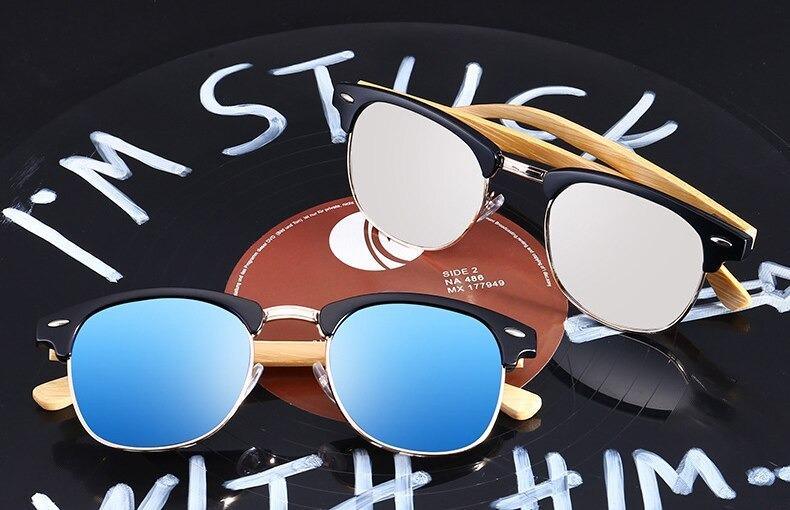 Semi Rimless Frame Driving Sunglasses Men Black Business Design Sun Glasses Stylish Cool Polarized Sunglasses For Men  Retro Frame New Driving Sunglasses Outdoor Round Shaped Elegant Shades  Comfortable Eyewear