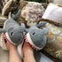 Shark Funny Shoes Girls  Indoor Slippers Home Shoes Fashion Plush Warm Slippers Women Winter Cute Shark Cozy Women Slippers With Funny Face Memory Foam Non-Slip Rubber Sole Soft Slip On Home Shoes