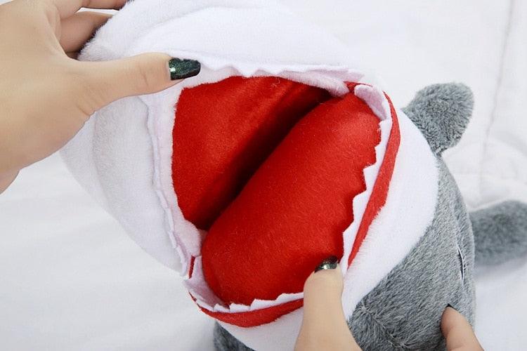 Shark Funny Shoes Girls  Indoor Slippers Home Shoes Fashion Plush Warm Slippers Women Winter Cute Shark Cozy Women Slippers With Funny Face Memory Foam Non-Slip Rubber Sole Soft Slip On Home Shoes