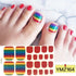 Shiny Toenail Sticker Full Cover Feet Decorations Mixed Patterns Nail Wraps Beauty Design Waterproof Toenail Art Manicure Toe Nail Polish Stickers Glitter Toenail Nail Polish Strips Decals Full Wraps Self Adhesive Toe Nail Tip Full Toe Nail Wraps