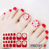 Shiny Toenail Sticker Full Cover Feet Decorations Mixed Patterns Nail Wraps Beauty Design Waterproof Toenail Art Manicure Toe Nail Polish Stickers Glitter Toenail Nail Polish Strips Decals Full Wraps Self Adhesive Toe Nail Tip Full Toe Nail Wraps