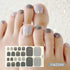 Shiny Toenail Sticker Full Cover Feet Decorations Mixed Patterns Nail Wraps Beauty Design Waterproof Toenail Art Manicure Toe Nail Polish Stickers Glitter Toenail Nail Polish Strips Decals Full Wraps Self Adhesive Toe Nail Tip Full Toe Nail Wraps