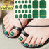 Shiny Toenail Sticker Full Cover Feet Decorations Mixed Patterns Nail Wraps Beauty Design Waterproof Toenail Art Manicure Toe Nail Polish Stickers Glitter Toenail Nail Polish Strips Decals Full Wraps Self Adhesive Toe Nail Tip Full Toe Nail Wraps