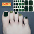 Shiny Toenail Sticker Full Cover Feet Decorations Mixed Patterns Nail Wraps Beauty Design Waterproof Toenail Art Manicure Toe Nail Polish Stickers Glitter Toenail Nail Polish Strips Decals Full Wraps Self Adhesive Toe Nail Tip Full Toe Nail Wraps