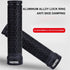 Shock Absorption Mountain Road Cycling Bike Bicycle Handlebar Cover Grips Smooth Soft Rubber Anti-slip Handle Grip Lock Bar End Premium Bike Handlebar Grips Single Lock-on Bike Grips Professional Mountain Bicycle Handlebar Locking Grips