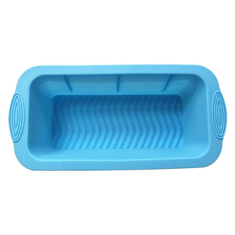 Silicone Cake Mold Baking Accessories Rectangular Bread Mold Toast Pan Cake Moulds Home Kitchen Tools Silicone Bread Loaf Pan Non-Stick Silicone Baking Mold For Homemade Baking Cakes Breads