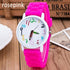 Silicone Watches Children Pencil Pointer Student Watch Quartz Childrens Watch With Silicone Strap Wristwatches Toddler Watch Analog Wrist Watches With 3D Cute Silicone Band