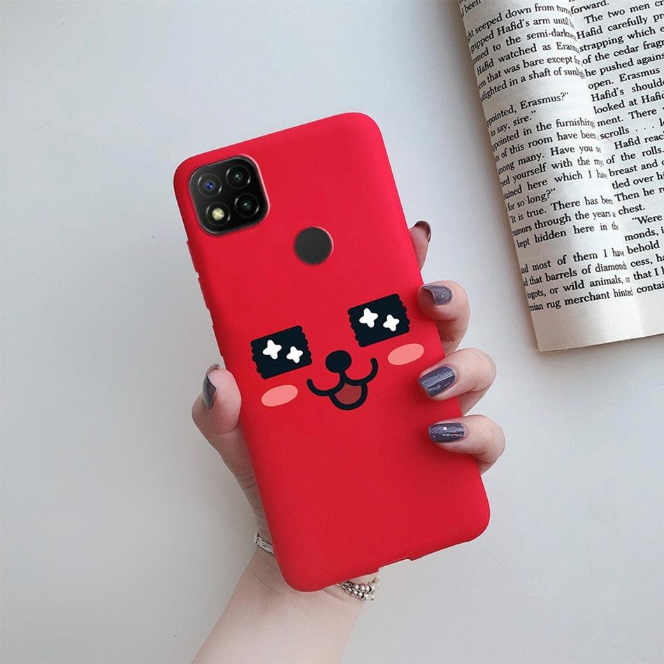 Silicone with Design Print Pattern Shockproof-Absorption Bumper Protective Back Cover For Xiaomi Redmi 10A Case 2022 Love Heart Candy Painted Phone Cover Soft Silicone Case For Xiaomi Redmi 10A Redmi10A