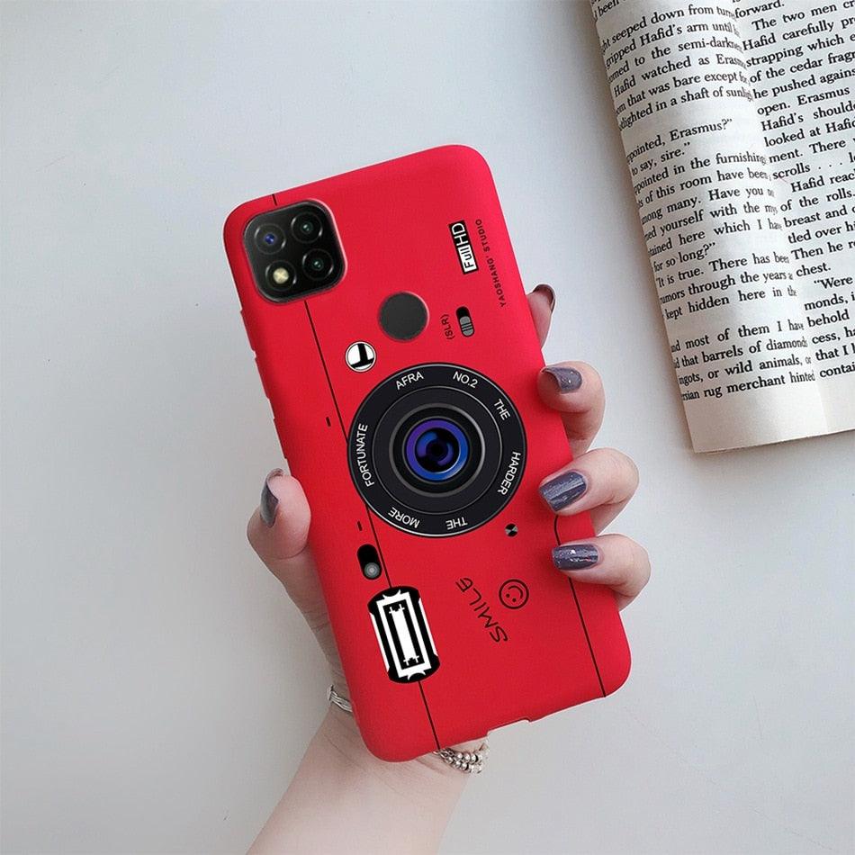 Silicone with Design Print Pattern Shockproof-Absorption Bumper Protective Back Cover For Xiaomi Redmi 10A Case 2022 Love Heart Candy Painted Phone Cover Soft Silicone Case For Xiaomi Redmi 10A Redmi10A