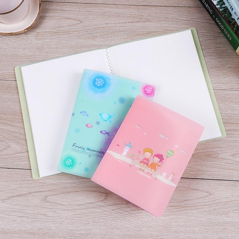 Simple Cute 52 Pockets 5/6/7inch Photo Album Picture Storage Case Scrapbooking Memo Scrapbook Paper Baby Family Scrapbook Albums Handmade DIY Photos Album Birthday Gift