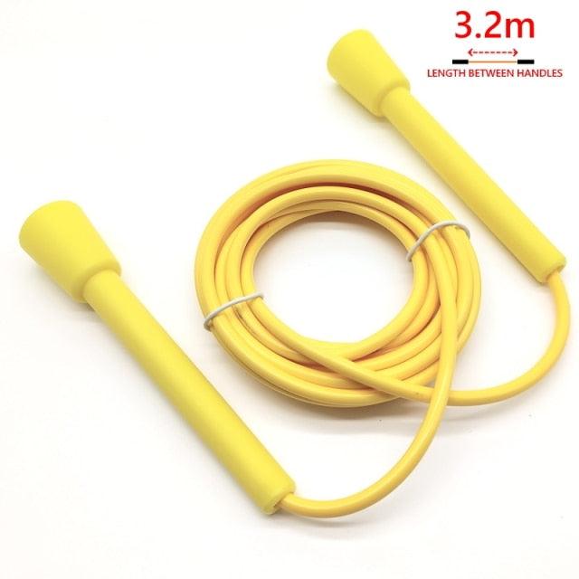 Simple Kids Jump Skip Rope Beaded Sports Segmented Jump Rope For Fitness Classic Beaded Jump Ropes For Physical Education Gym Glass Personal Use Premium Skipping Rope For Kids