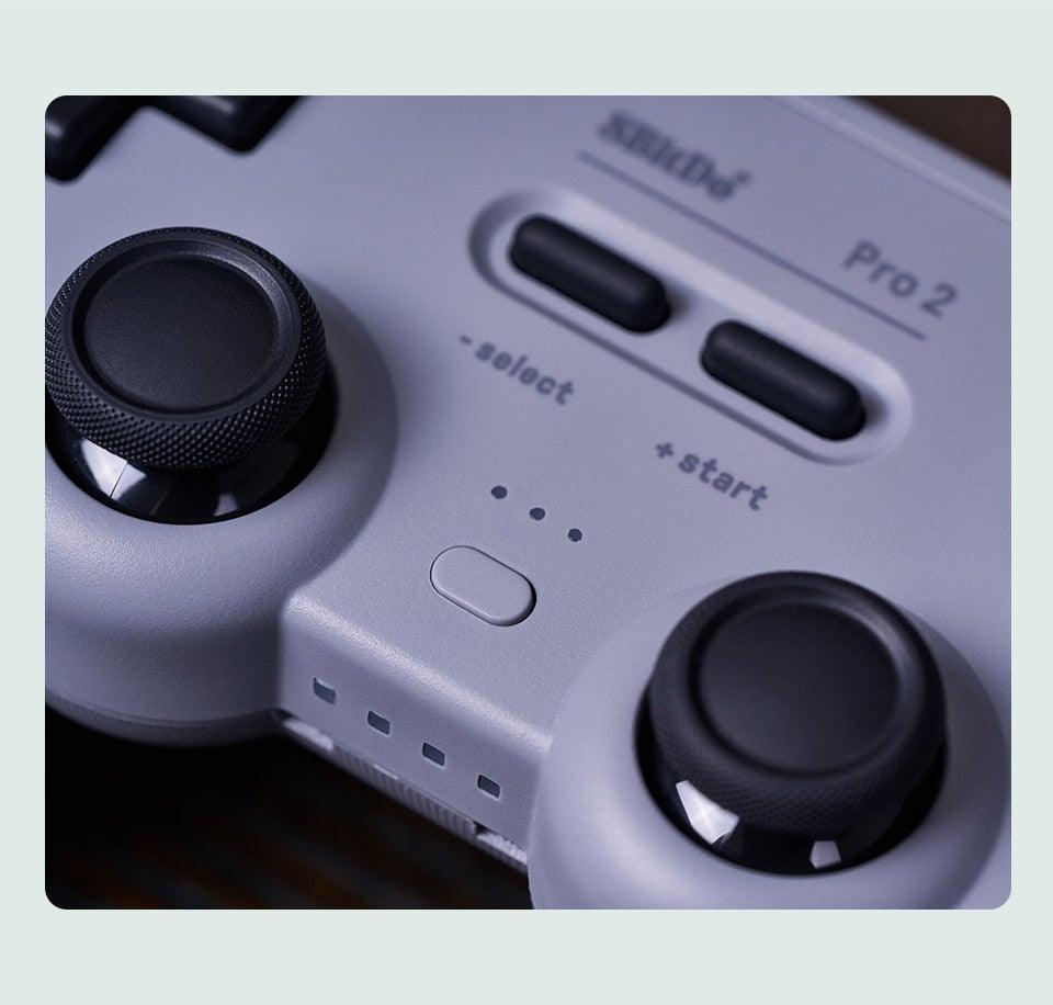 Simple Pure White Bluetooth Joystick Gamepad Controller Compatible With PC Monitor Laptop Tablet - STEVVEX Game - 221, all in one game controller, best quality joystick, bluetooth joystick, bluetooth support available, bluetooth wireless gamepad, classic games, classic joystick, Controller For Mobile Phone, controller for pc, game, Game Controller, Game Pad, joystick, joystick for games, joystick game - Stevvex.com