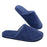 Simple Solid Soft Plush Slippers For Men And Women Winter Warm Indoor Non-slip Slippers Shoes Comfortable Memory Foam Slippers For Women's And Men's Casual House Shoes