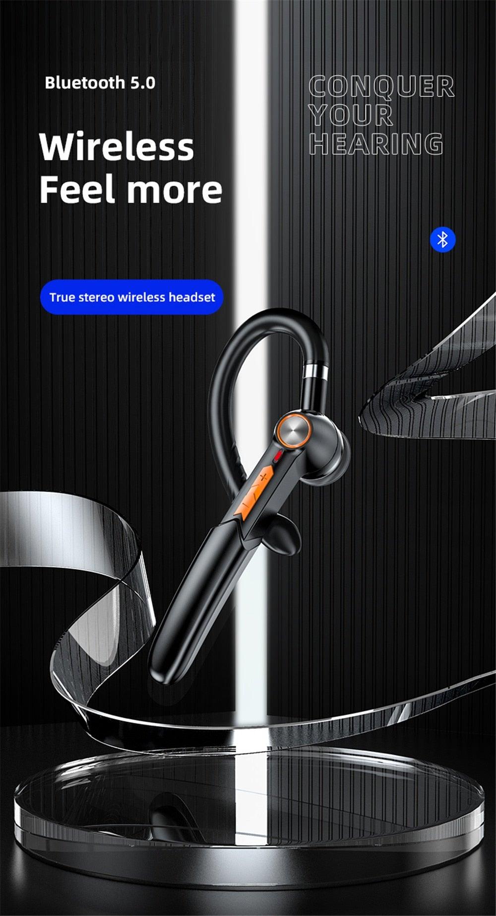 Single Wireless Bluetooth 5.0 Headset Handsfree HIFI Fingerprint Touch Hanging Ear Earphone for iPhone Waterproof Earpiece Ear Wireless Bluetooth Sport Headphones - STEVVEX Headphones - 123, Common Headphone, Earbud, Earbud With Microphone, Earbuds with Mic, earphone, earphone for phone, Earphone with Mic, Earpiece, headphone, Headphones, headphones high quality, Headphones High Quality For Music, Headphones High Quality In Ear Mobile, headphones high quality sound, Noise Cancelling headphones - Stevvex.com