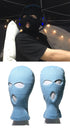 Ski Mask Knitted Face Cover Winter Balaclava Full Face Mask for Winter Outdoor Sports Winter Three 3 Hole Balaclava Knit Hat Ski Mask 3-Hole Knit Hat Full Face Cover Balaclava Hats Funny Party Embroidery Beanies Caps Hole Knitted Full Face Cover