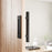 Sliding Barn Door Handle Pull Cabinet Flush Hardware Set Wood Door Handle Interior Door Furniture Handle Hardware Sliding Barn Door Pull Handle with Flush Hardware Set Heavy Duty Solid Square Rustic Style Black Powder Coated Finish