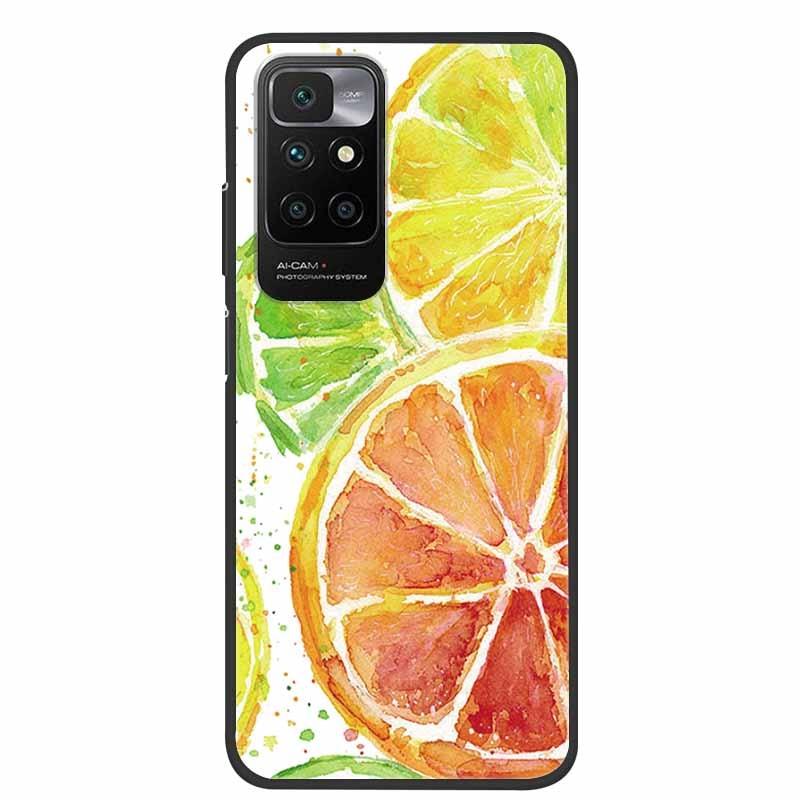 Slim Silicone Matte Phone Cases Thin Gel Back Cover Shockproof For Xiaomi Redmi 10 Case Marble Soft Silicone Back Case for Xiomi Redmi 10 Phone Cover Redmi10 Prime 2022