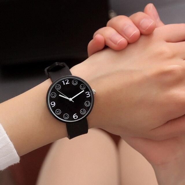 Small Dial Casual Fashion Watch Thin Strap Female Student Silicone Strap Temperament Ladies Watch Fresh Children Clock Casual Quartz Wristwatch With Bezel Case Silicone Band Watch For Women Girls