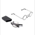 Small Metal Round Folding Reading Glasses Retro Circle Blue Light Computer Grade Glasses Narrow Eyeglasses Frame And Anti Glare Reading Glasses Foldable Computer Reading Glasses For Men  +3.5