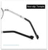 Small Metal Round Folding Reading Glasses Retro Circle Blue Light Computer Grade Glasses Narrow Eyeglasses Frame And Anti Glare Reading Glasses Foldable Computer Reading Glasses For Men  +3.5