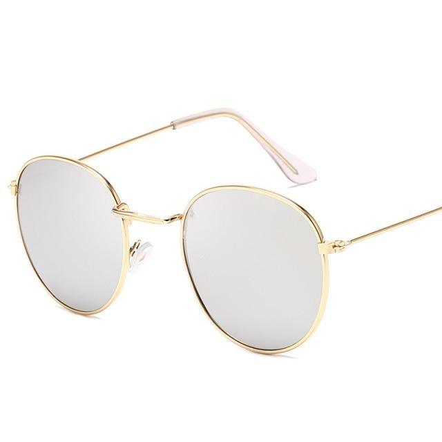 Small Round Polarized Sunglasses Retro Men Women Round Shape Sunglasses For Women New Branded Designer Eyeglasses For Women/Men New Elegant Small Frame Round Glasses