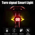 Smart Bike Light Wireless Remote Control Cycling Turning Signal Taillight USB Bicycle Rechargeable Rear Light Turn Signals With Wireless Remote Rechargeable Safety Warning Cycling Light Fits On Any Bicycle