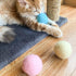 Smart Cat Toys Ball Catnip Cat Training Toy Pet Playing Ball Pet Products Toy for Cats Interactive Chirping Balls Cat Kicker Toys Fun Catnip Toys for Cat Exercise