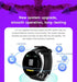 Smart Watch Heart Rate Fitness Tracker Men Women Smart Wristband Waterproof Sport Smartwatch With Touch Screen Digital Watch Fitness Trackers Heart Rate Monitor Step Counter Women Men Activity Watch