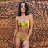 Snakeskin Bikini Women Swimwear Leopard Bikinis Swim Suit Push Up Swimsuit  Women's Bikini Scoop Neck Straps Cutout Crop Top with Cheeky Bottom Two Piece Swimsuits Female Beachwear Swimming Bikini Women