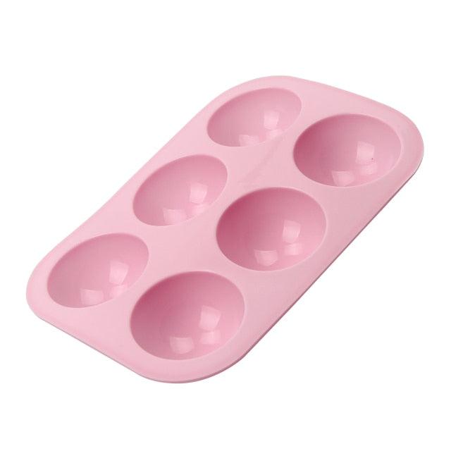 Snowflake Chocolate Mold Soap Silicone Ice Tray Cake  Christmas Mould 6 Cavities Baking Pastry Tools Silicone Snowflake Molds Cake Pans Cookie Trays Handmade Soap Making Mould