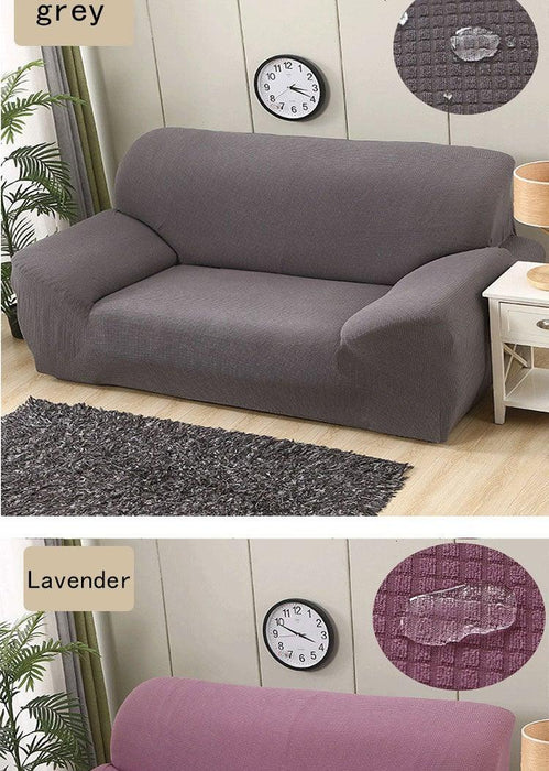 Sofa Cover Waterproof Waffle Sofa Cover All-Inclusive Thick  Sofa Towel Waterproof Sofa Cushion Waterproof Couch Cover Dual Waterproof Sofa Cover Stretch Jacquard Sofa Slipcover Leakproof Furniture Protector For Kids