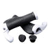 Soft Bicycle Grip Shock Absorption Road Bike Handlebar Cover Aluminium Alloy Lock Rubber Anti-slip Cycling Handle Grips Bike Handle Non Slip Soft Rubber Grips Mountain Bicycle Lock On Handle Bar