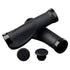 Soft Bicycle Grip Shock Absorption Road Bike Handlebar Cover Aluminium Alloy Lock Rubber Anti-slip Cycling Handle Grips Bike Handle Non Slip Soft Rubber Grips Mountain Bicycle Lock On Handle Bar