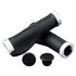 Soft Bicycle Grip Shock Absorption Road Bike Handlebar Cover Aluminium Alloy Lock Rubber Anti-slip Cycling Handle Grips Bike Handle Non Slip Soft Rubber Grips Mountain Bicycle Lock On Handle Bar